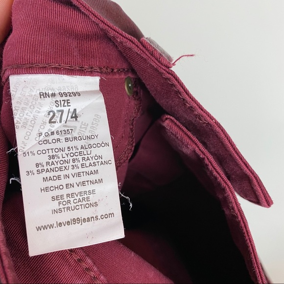 Level 99 Coated Skinny Jeans - Picture 6 of 6